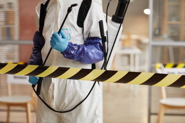 Professional Trauma Scene Cleanup technician working in Jewett City, CT